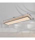 Doro Rectangle Integrated LED Panel Graphite 2700-6500K-12