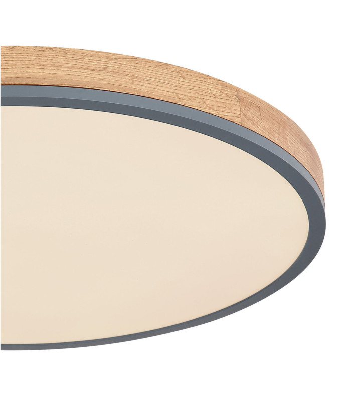 Doro Round Integrated LED Panel Graphite 2700-6500K-4