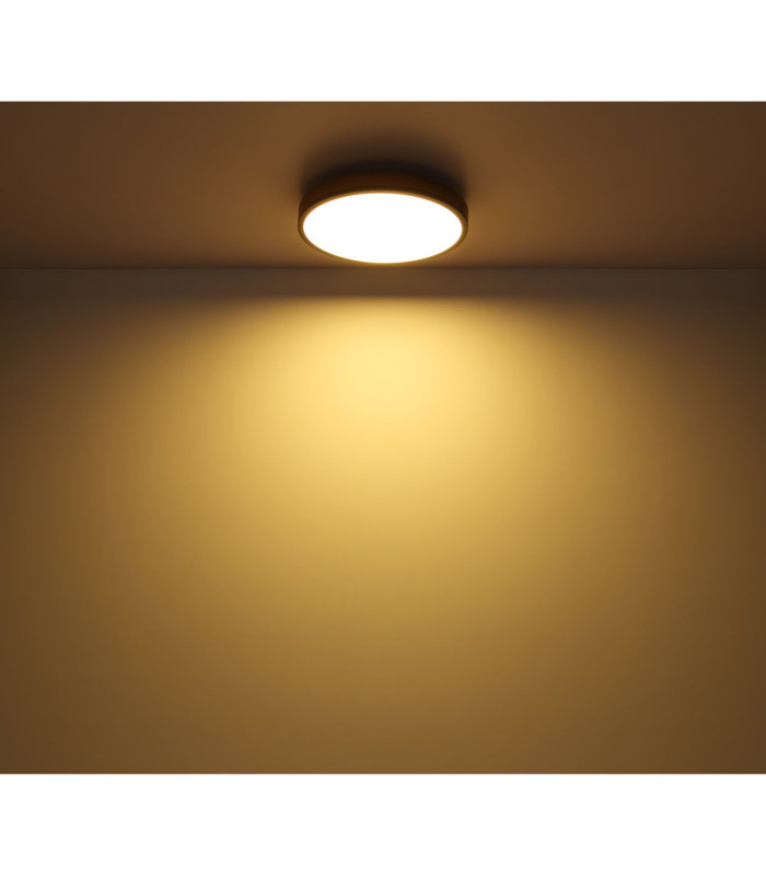 Doro Round Integrated LED Panel Graphite 2700-6500K-7