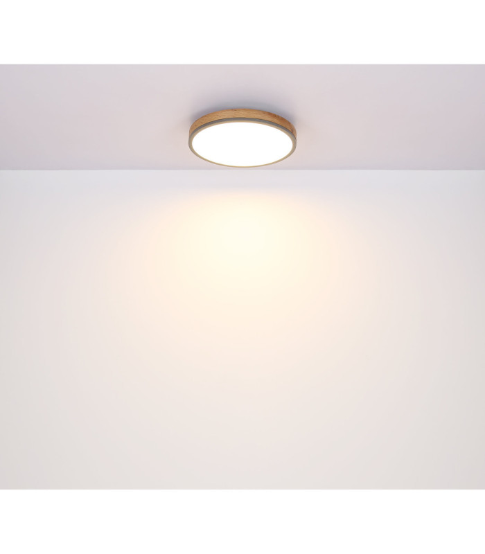 Doro Round Integrated LED Panel Graphite 2700-6500K-8