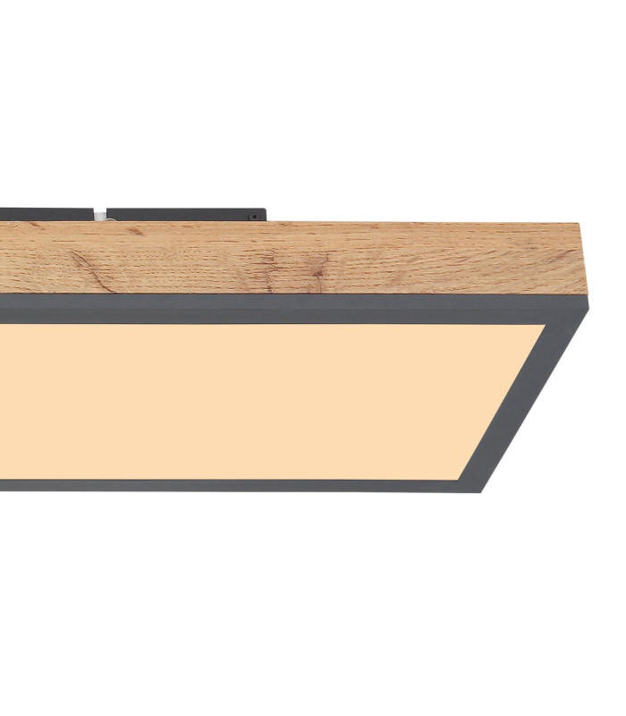 Doro Rectangle 80cm Integrated LED Panel Graphite 3000K-5