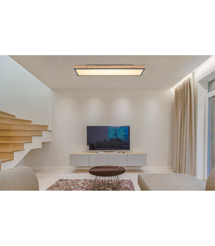 Doro Rectangle 120cm Integrated LED Panel Graphite 3000K-7