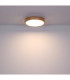 Rainer 40cm Round Integrated LED Flush Ceiling Light Wood Look 2700-6500K-7