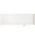 Siegfried 30cm Integrated LED Up & Down Wall Lamp White 3000K-2