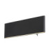 Siegfried 22cm Integrated LED Up & Down Wall Lamp Black 3000K-1
