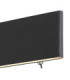 Siegfried 22cm Integrated LED Up & Down Wall Lamp Black 3000K-3
