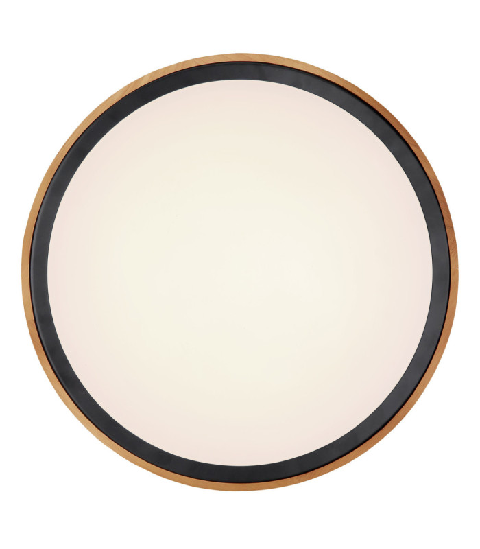 Bruno Integrated LED Flush Ceiling Light Matt Black 3000-4500-6000K-3