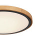 Bruno Integrated LED Flush Ceiling Light Matt Black 3000-4500-6000K-4