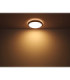 Bruno Integrated LED Flush Ceiling Light Matt Black 3000-4500-6000K-7