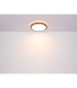 Bruno Integrated LED Flush Ceiling Light Matt Black 3000-4500-6000K-8