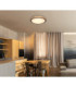 Bruno Integrated LED Flush Ceiling Light Matt Black 3000-4500-6000K-10