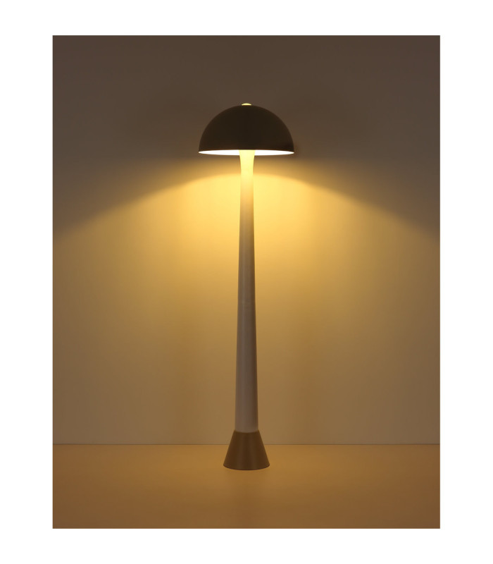Merlin Floor Lamp Matt Sand Colour  1x E27-6