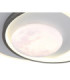 Moon Integrated Led Semi Flush Ceiling Light Matt Black 4000K-4