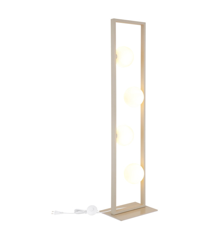 Nanda Multi Arm Floor Lamp Matt Sand Colour  4x G9-4