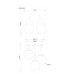 Harmon Globe Ceiling Light Matt Black 3x E14-5