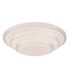 Magnifique I Integrated Led Semi Flush Ceiling Light White 3000-6500K-1