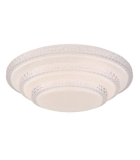 Magnifique I Integrated Led Semi Flush Ceiling Light White 3000-6500K-1