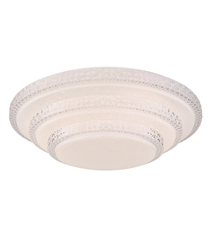 Magnifique I Integrated Led Semi Flush Ceiling Light White 3000-6500K-1