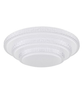 Magnifique I Integrated Led Semi Flush Ceiling Light White 3000-6500K-2