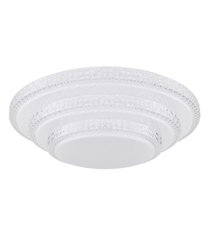 Magnifique I Integrated Led Semi Flush Ceiling Light White 3000-6500K-2