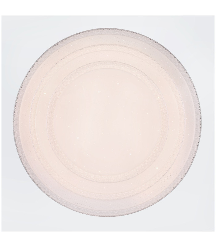 Magnifique I Integrated Led Semi Flush Ceiling Light White 3000-6500K-3