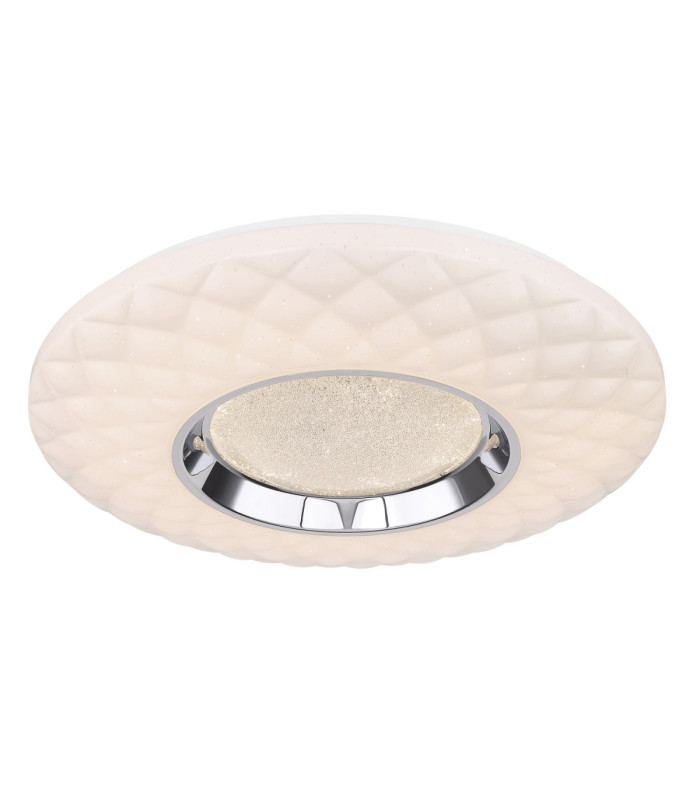 Magnifique II Integrated Led Semi Flush Ceiling Light White 3000-6500K-1