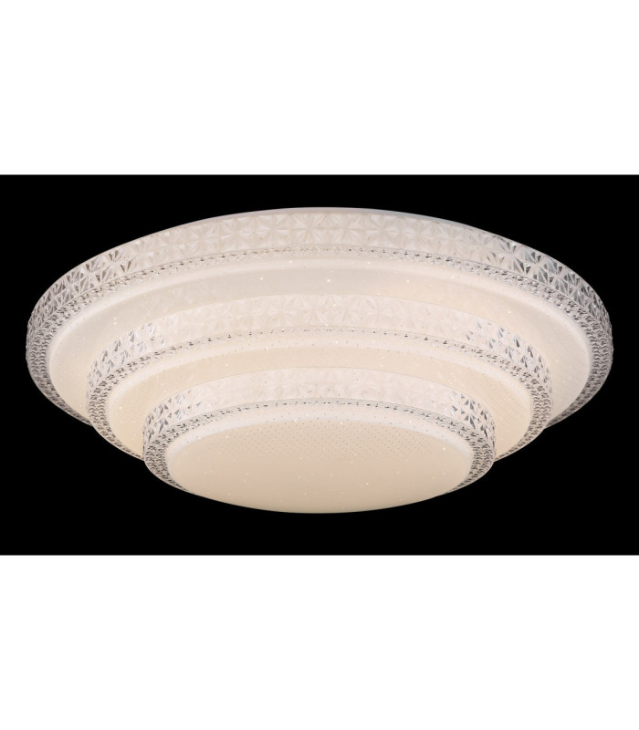 Magnifique I Integrated Led Semi Flush Ceiling Light White 3000-6500K-5