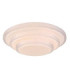 Magnifique I Integrated Led Semi Flush Ceiling Light White 3000-6500K-6