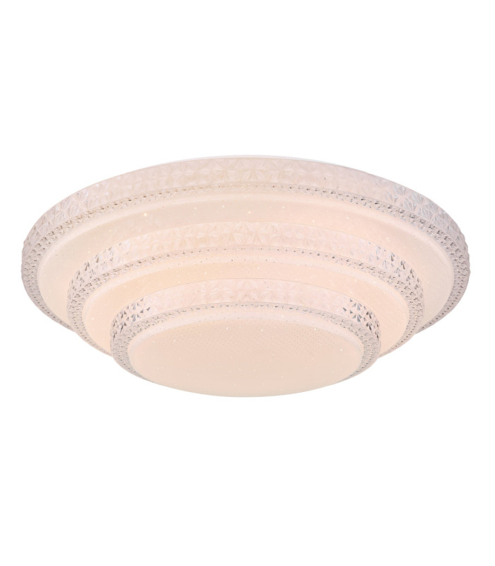 Magnifique I Integrated Led Semi Flush Ceiling Light White 3000-6500K-6