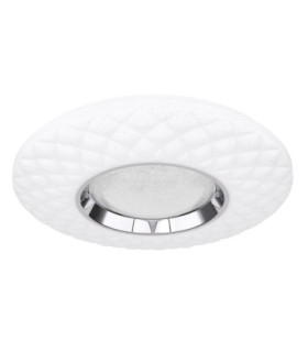 Magnifique II Integrated Led Semi Flush Ceiling Light White 3000-6500K-2