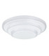 Magnifique I Integrated Led Semi Flush Ceiling Light White 3000-6500K-7