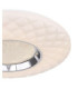 Magnifique II Integrated Led Semi Flush Ceiling Light White 3000-6500K-4