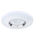 Magnifique II Integrated Led Semi Flush Ceiling Light White 3000-6500K-6