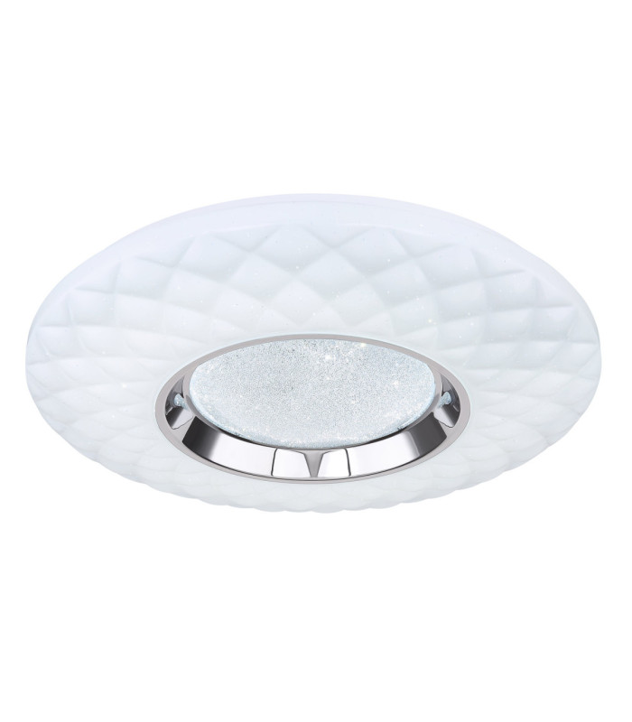 Magnifique II Integrated Led Semi Flush Ceiling Light White 3000-6500K-6