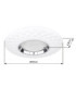 Magnifique II Integrated Led Semi Flush Ceiling Light White 3000-6500K-9