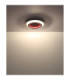 Jayden Integrated LED Decorative Flush Ceiling Light, Matt Black 3000-6500K