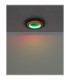 Jayden Integrated LED Decorative Flush Ceiling Light, Matt Black 3000-6500K