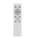 Jayden Integrated LED Decorative Flush Ceiling Light, Matt Black 3000-6500K