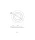 Jayden Ring Integrated LED Decorative Flush Ceiling Light Anthracite Brushed 3000K-5