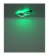 Jayden Twin Ring Integrated Led Semi Flush Ceiling Light, Matt Black 3000-6500K