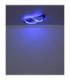 Jayden Twin Ring Integrated Led Semi Flush Ceiling Light, Matt Black 3000-6500K