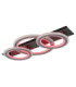 Jayden Tripple Ring Integrated Led Semi Flush Ceiling Light, Matt Black 3000-6500K