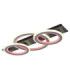 Jayden Tripple Ring Integrated Led Semi Flush Ceiling Light, Matt Black 3000-6500K