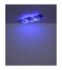 Jayden Tripple Ring Integrated Led Semi Flush Ceiling Light, Matt Black 3000-6500K