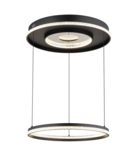Marsh Integrated Led Pendant Ceiling Light Matt Black 2700-6500K-1