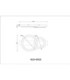 Jayden Tripple Ring Integrated Led Semi Flush Ceiling Light, Matt Black 3000-6500K