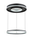 Marsh Integrated Led Pendant Ceiling Light Matt Black 2700-6500K-4