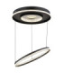 Marsh Integrated Led Pendant Ceiling Light Matt Black 2700-6500K-6