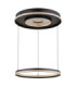 Marsh Integrated Led Pendant Ceiling Light Matt Black 2700-6500K-10
