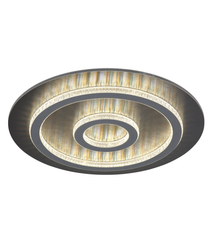Jayden Integrated Led Semi Flush Ceiling Light Grey 3000-6500K-1